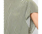 Target Crinkle Frill Sleeve Top