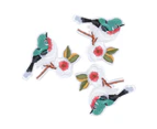 5Pcs Decoration Patch Embroidered Cloth Sew On Fabric Clothes/Shirts/Hats Diy Mending Crafts #3