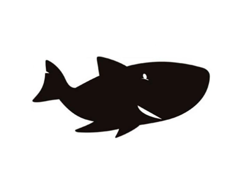 Shark Wall Sticker Bedroom Living Room Backdrop Room Decorative Decal