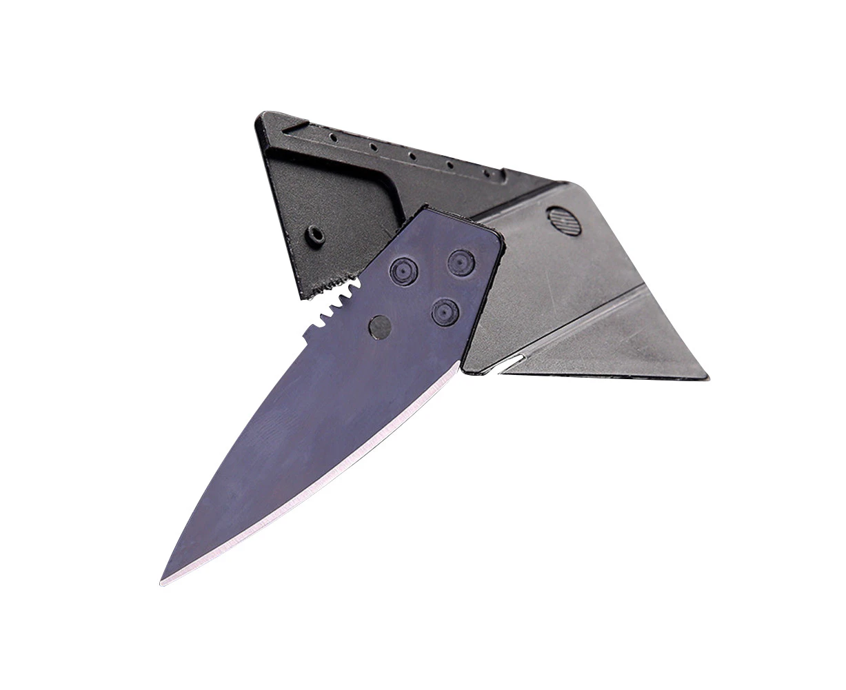 Outdoor Multi Function Card Knife Foldable Credit Card Knife Saber Pocket Wallet Knife