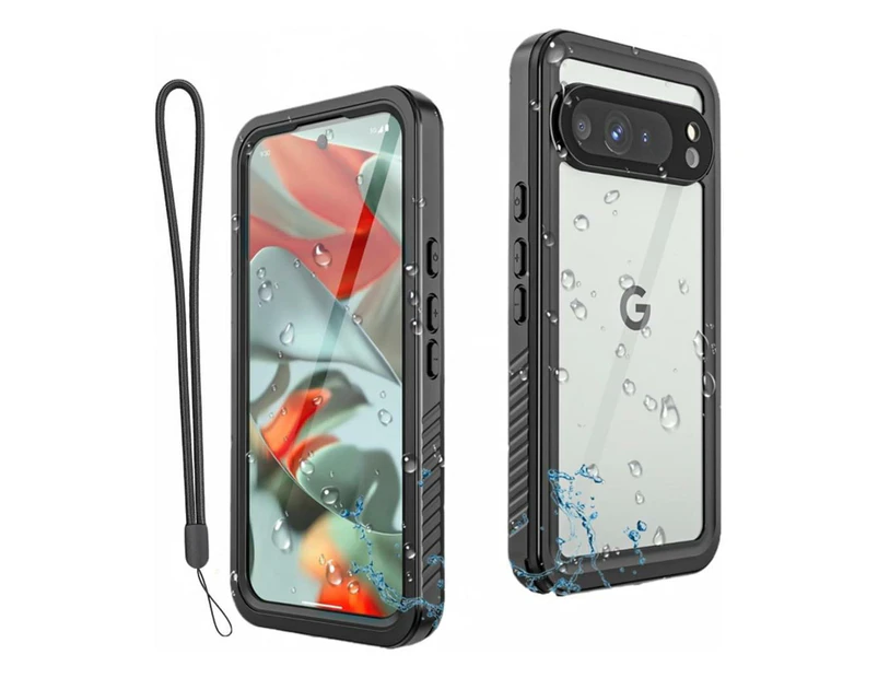 Pixel 9 Pro XL Waterproof Case, Shockproof Dustproof Phone Cover for Google Pixel 9 Pro XL, Full Coverage with Screen Protector