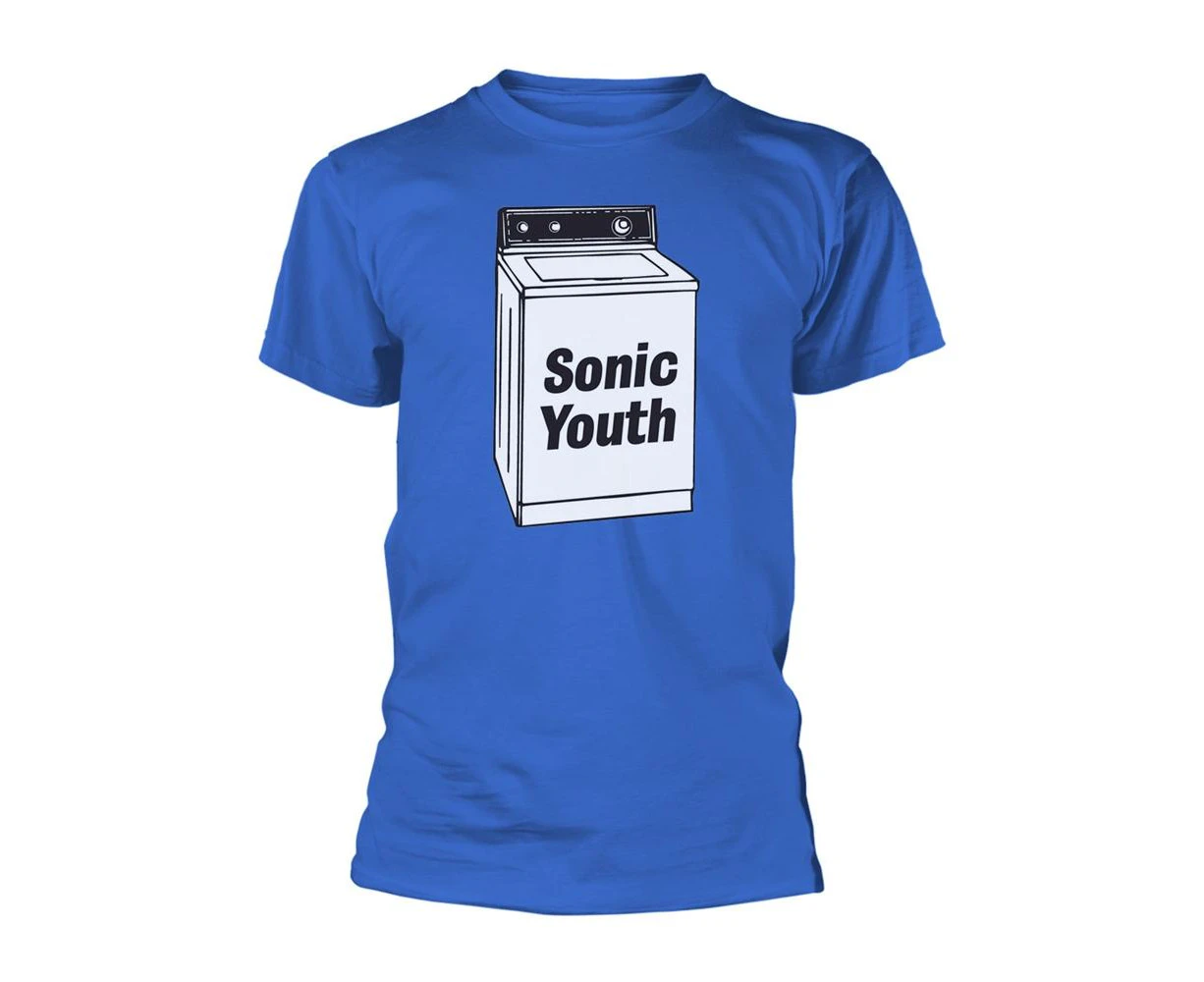 Sonic Youth Unisex Adult Washing Machine T-Shirt (Blue) - PH2612