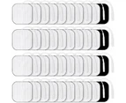 Electrode Pads - 40 Pieces 4 x 4 cm Self Adhesive Tens Electrode Pads, Reusable Tens Machine Pads, Tens Pads for Electrotherapy