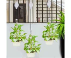 Plant Pulley Retractable Pulley Plant Hanger Hanging Garden Flower Basket