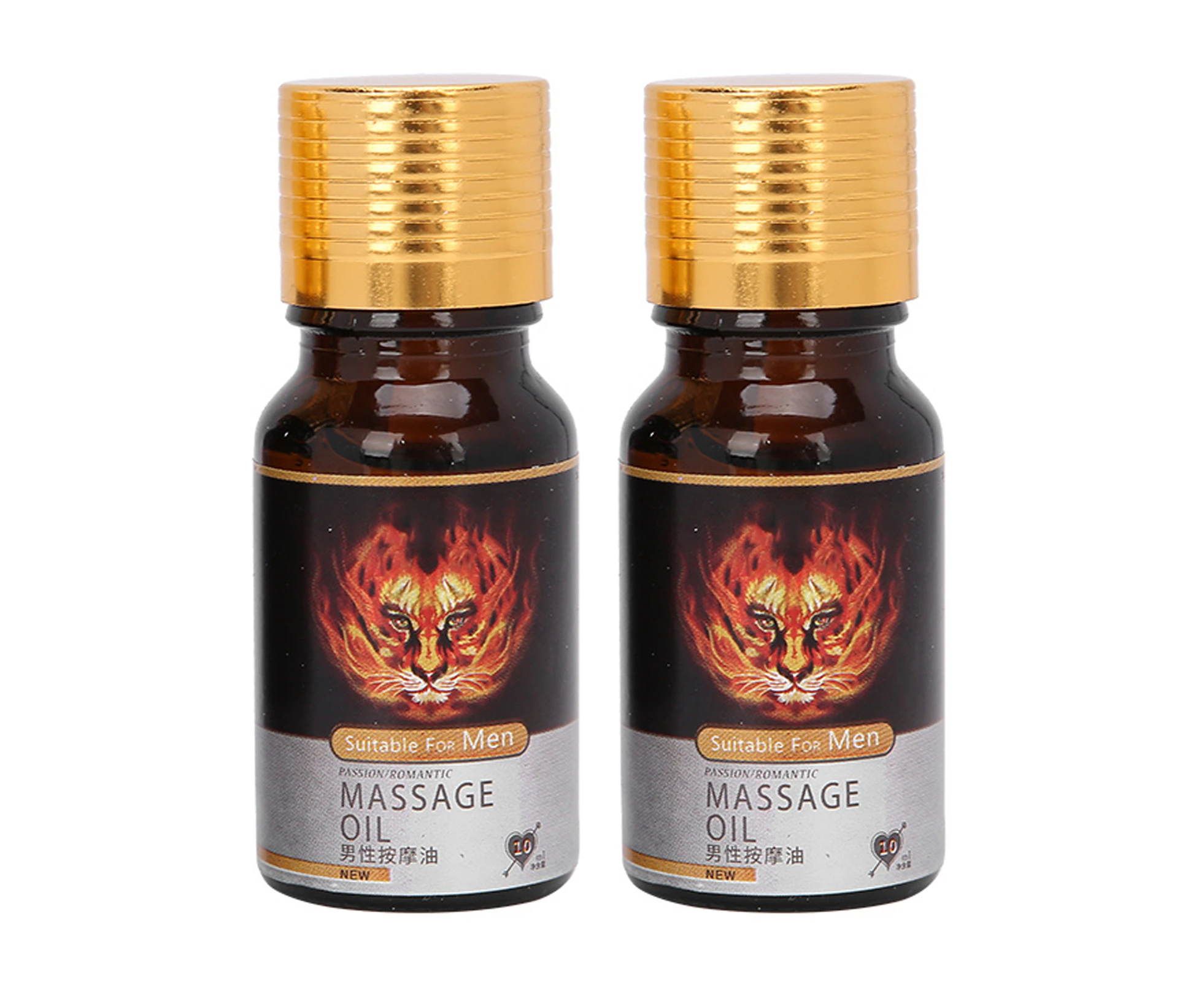 2pcs Men Essential Oil Massage Pressure Relieve Relaxation Enlargement Plant Essential Oil