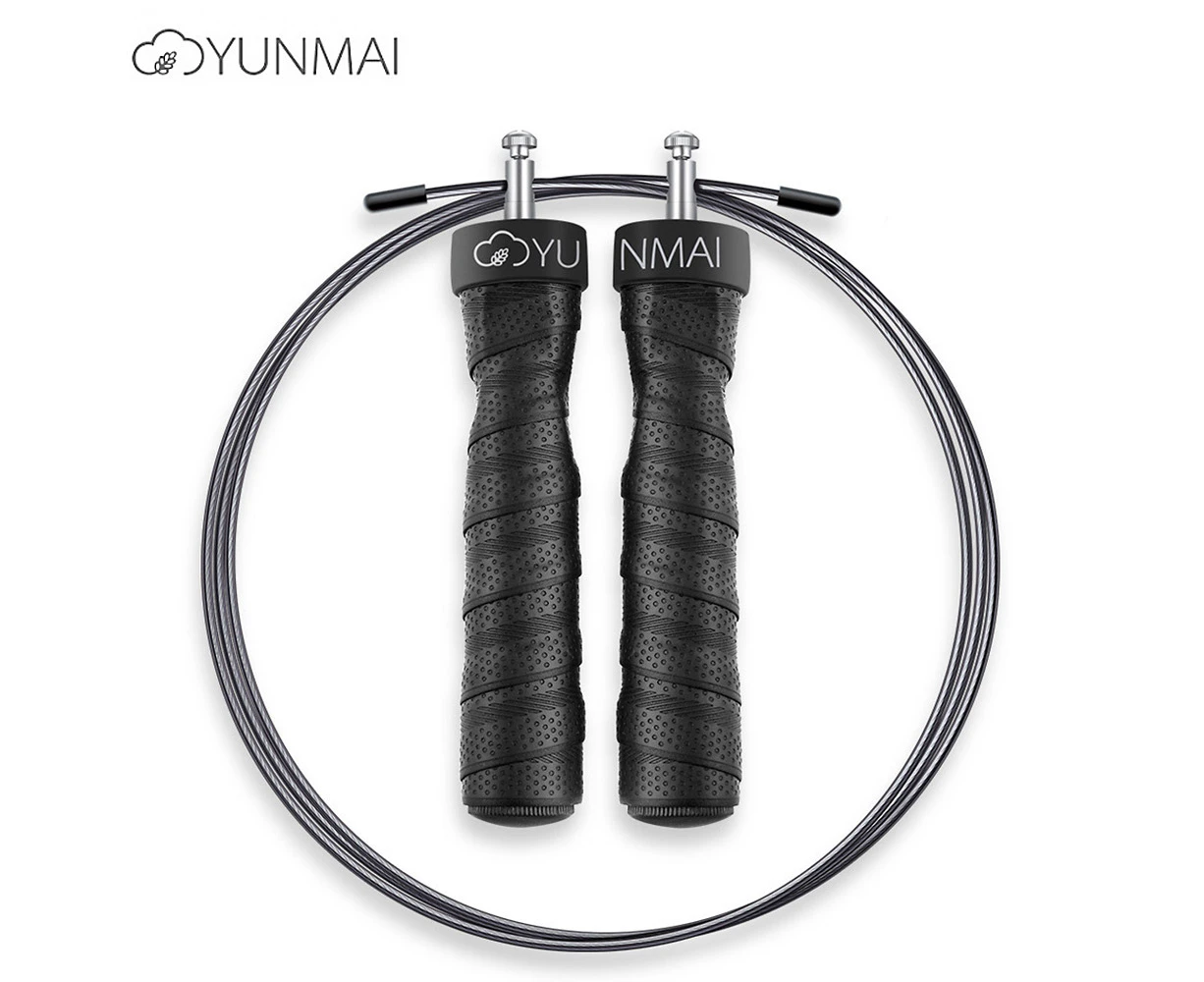 Yunmai Jump Rope Adjustable Lightweight Skipping Jumping Rope Cable Wire Home Gym Fitness Boxing Training Workout Exercise Jumping Rope 9.8 Feet