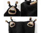 Cute Horns Bear Ears Beanie Winter Crochet Hat Animal Lover Gift