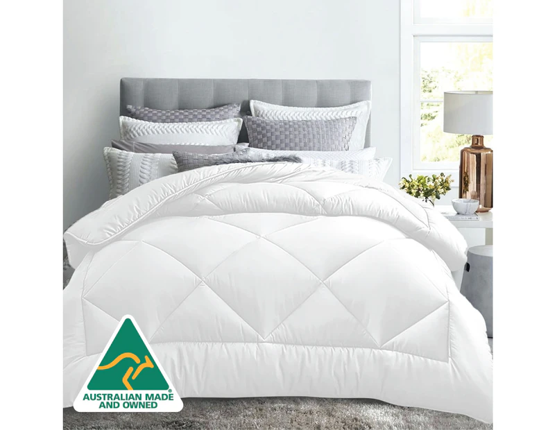 Luxor All Season Microfibre Quilt 400GSM (Super King) (Made in Aus)