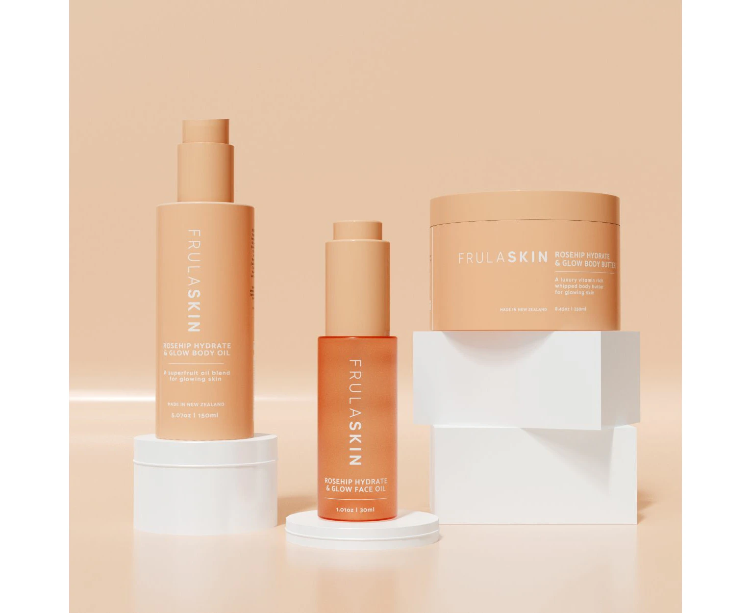 Frula Beauty Rosehip Hydrate & Glow Bundle