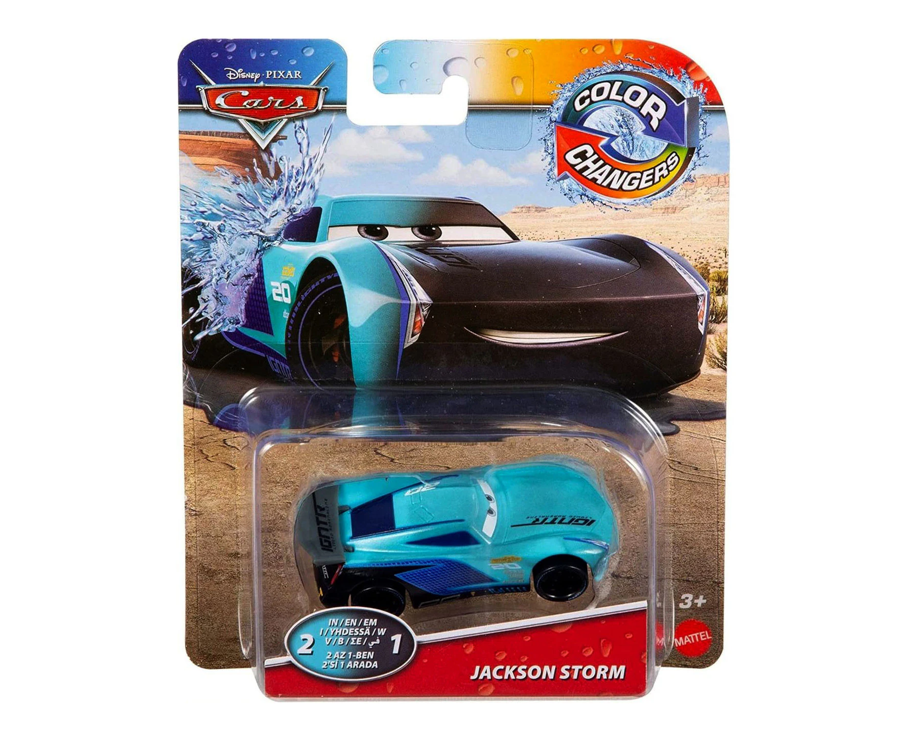 Disney Pixar Cars Color Changes 1:55 Jackson Storm