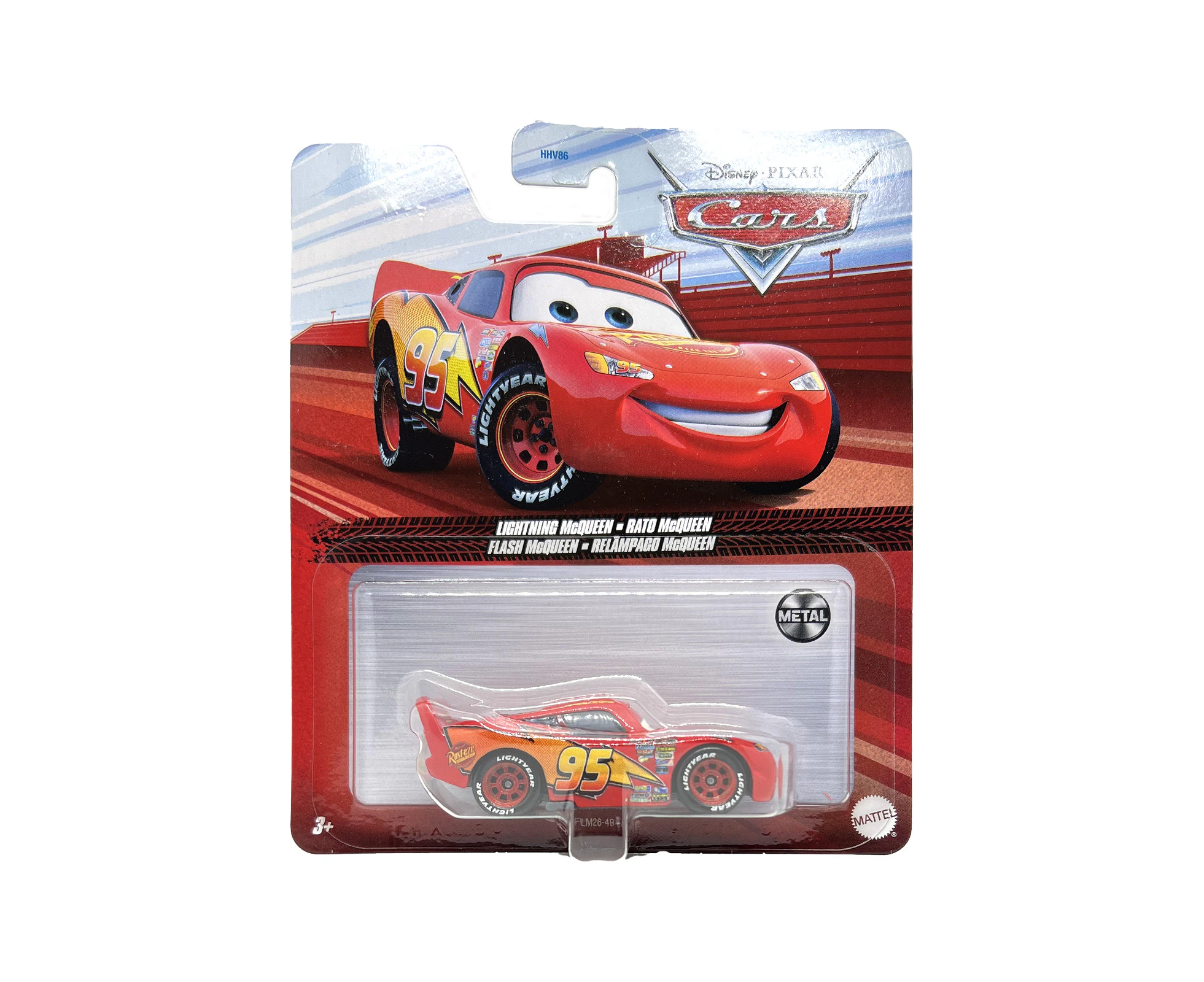 Disney Pixar Cars Character Cars 2024 Mix 3 - Lightning McQueen