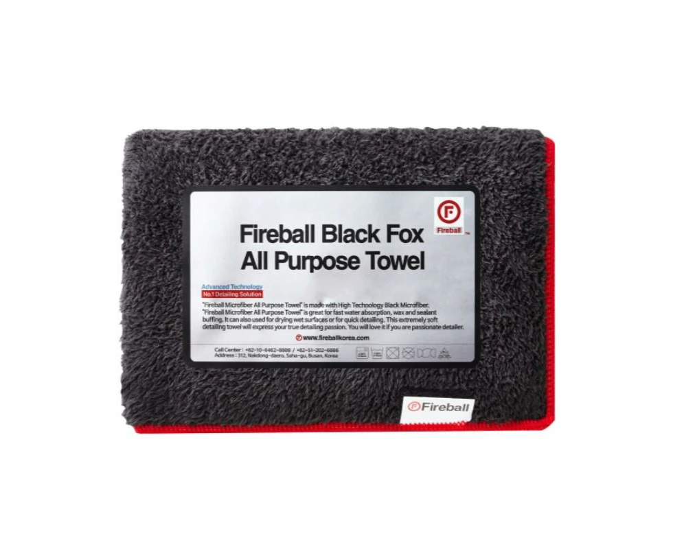 Fireball Black Fox All Purpose Towel