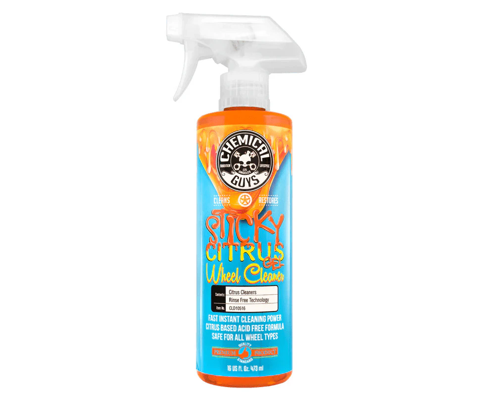 Sticky Gel Citrus Wheel Cleaner