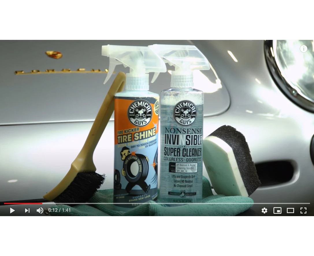 Make Tyre Shine Last Kit - Clean and shine