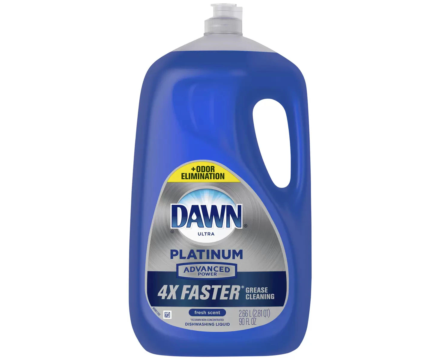 Dawn Platinum Dishwashing Liquid Advanced Power Dish Soap Kitchen 2.66l 2 Pack