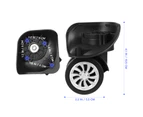 Suitcase Wheels Spare Wheels Luggage Replacement Swivel Wheels Casters