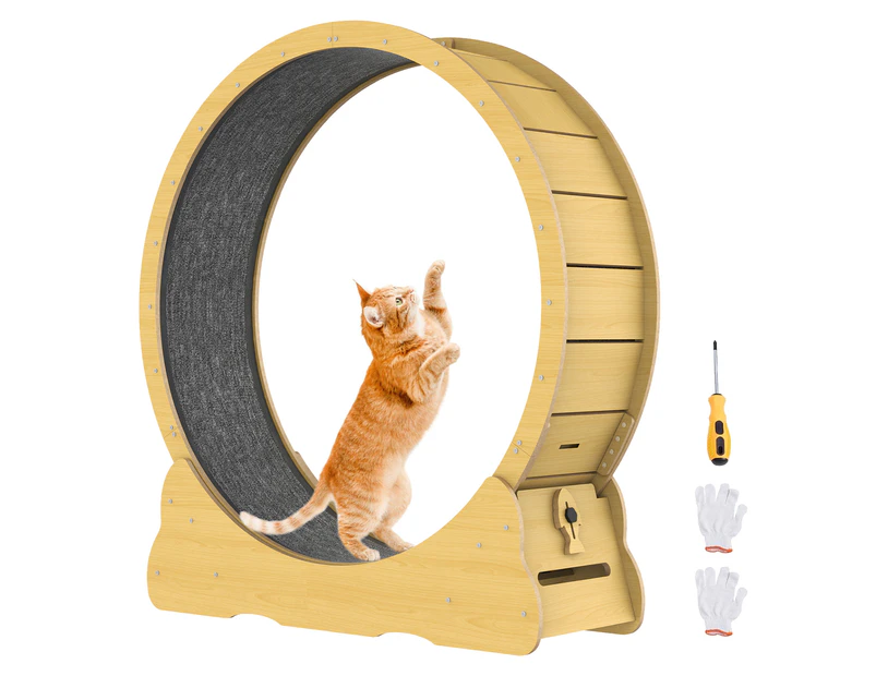 Advwin Cat Exercise Wheel Cat Running Wheel Runner Treadmill Exerciser