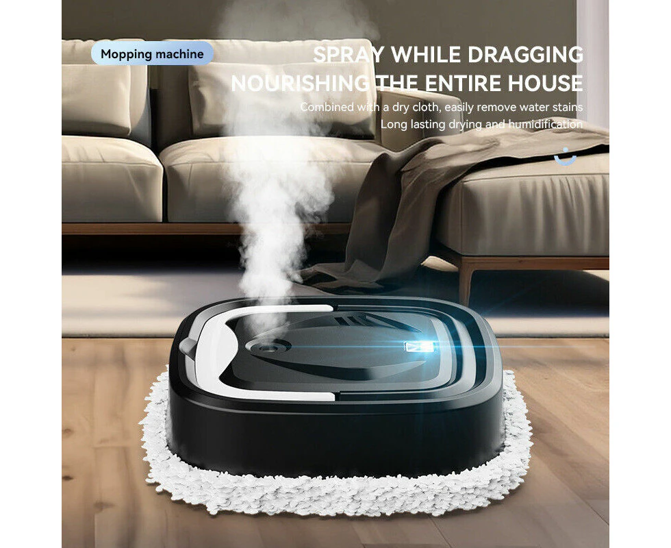 Robotic Vacuum Cleaner Wet And Dry Mop Automatic Sweeper Robot Brushless Motor