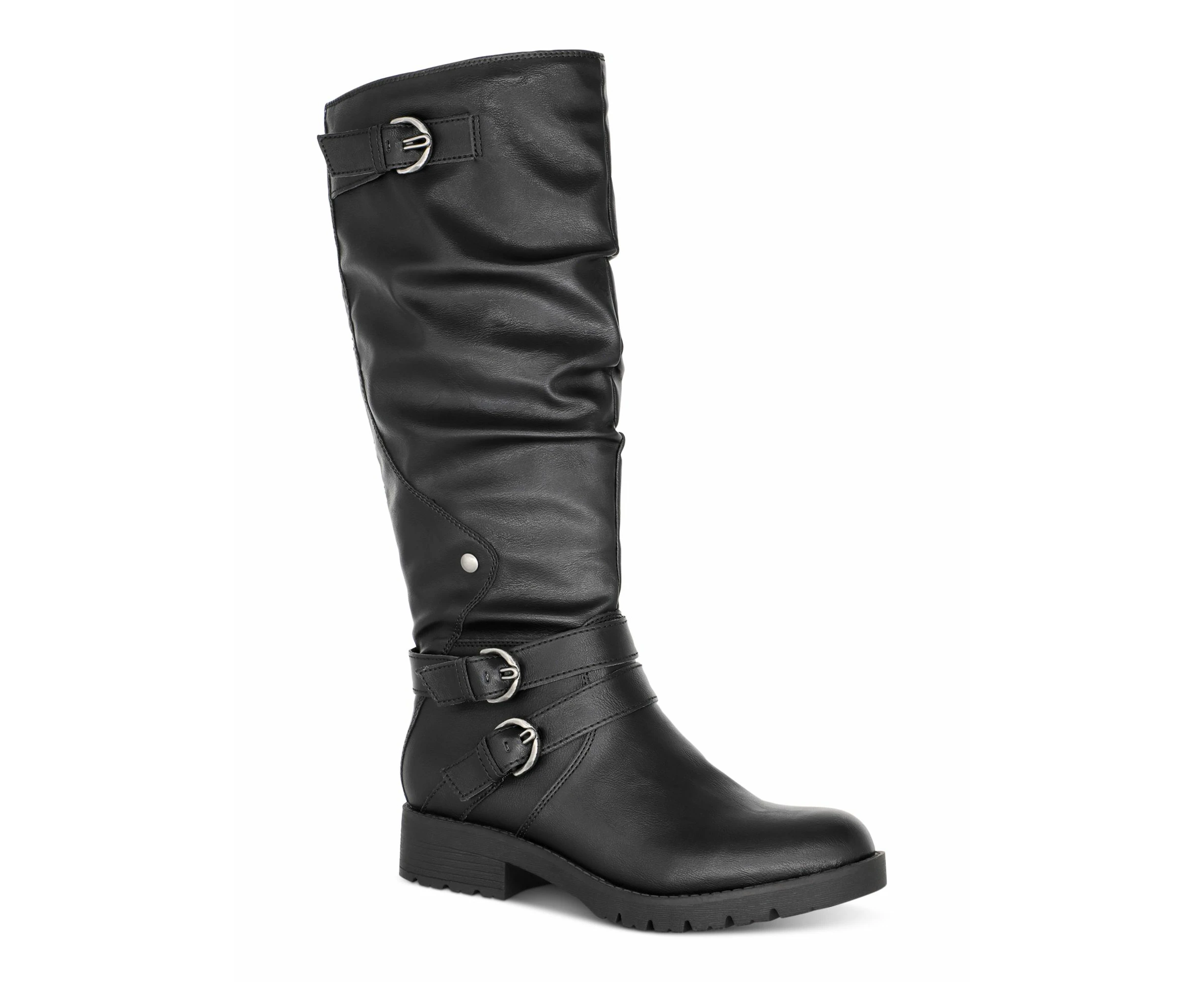 American Rag Women's Boots Brinley - Color: Black Smooth