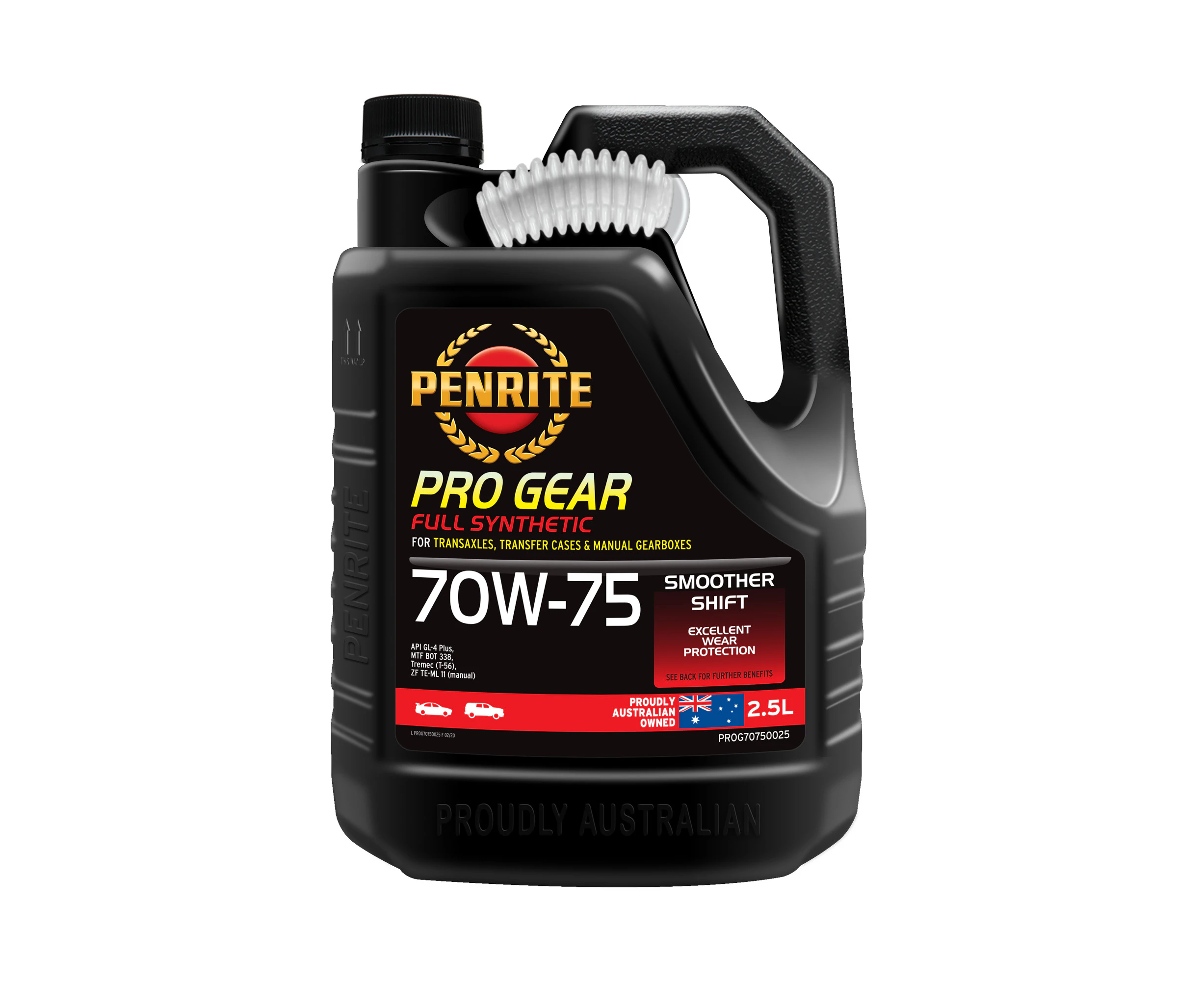 Penrite Pro Gear 70W-75 Gear Oil 2.5L - PROG70750025