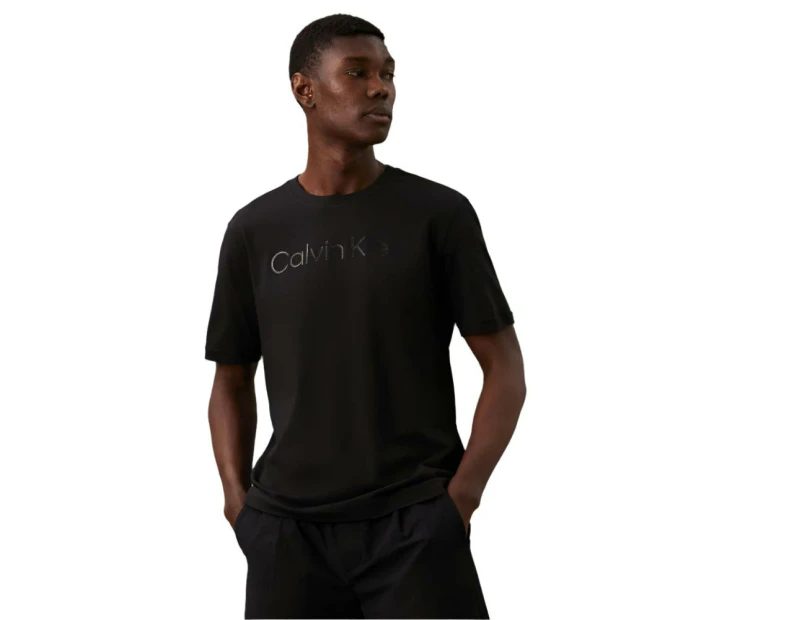 Calvin Klein Mens CK Sport Essentials T-Shirt - Black Beauty