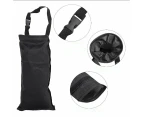 4PCS Car Travel Trash Can Bin Rubbish Garbage Hang Storage Bag Hanger Back Seat