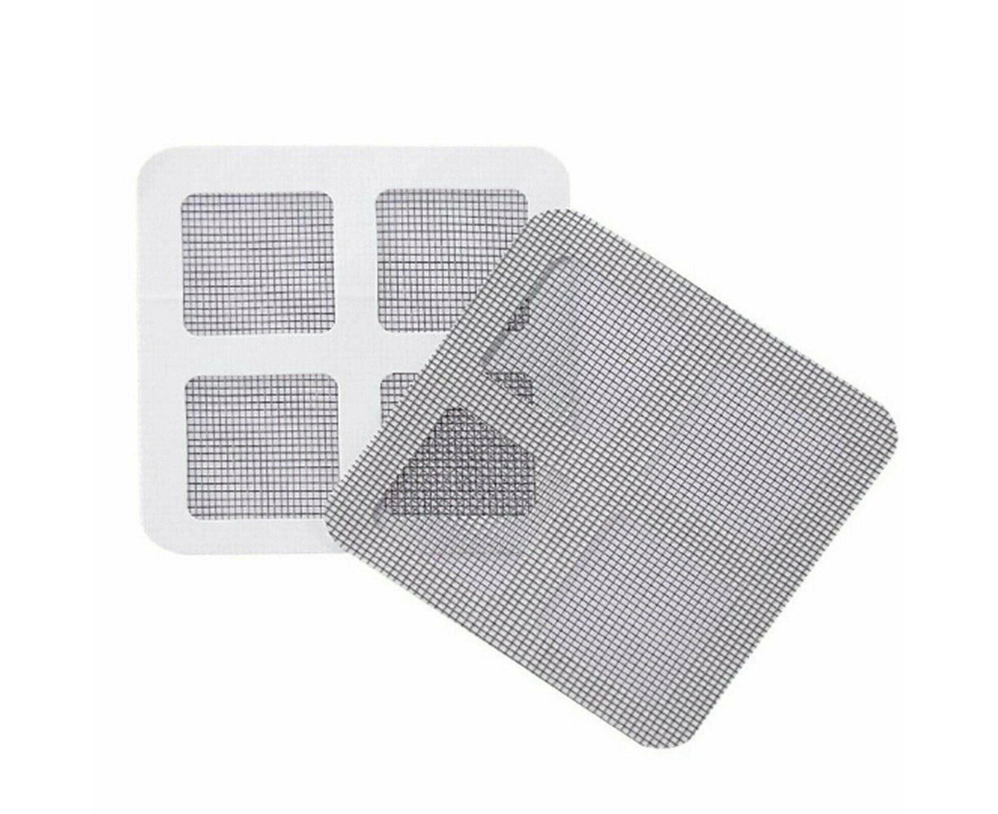 12x Fly Screen Net Repair Tape Patch Adhesive Door Curtain For Mending Holes Set