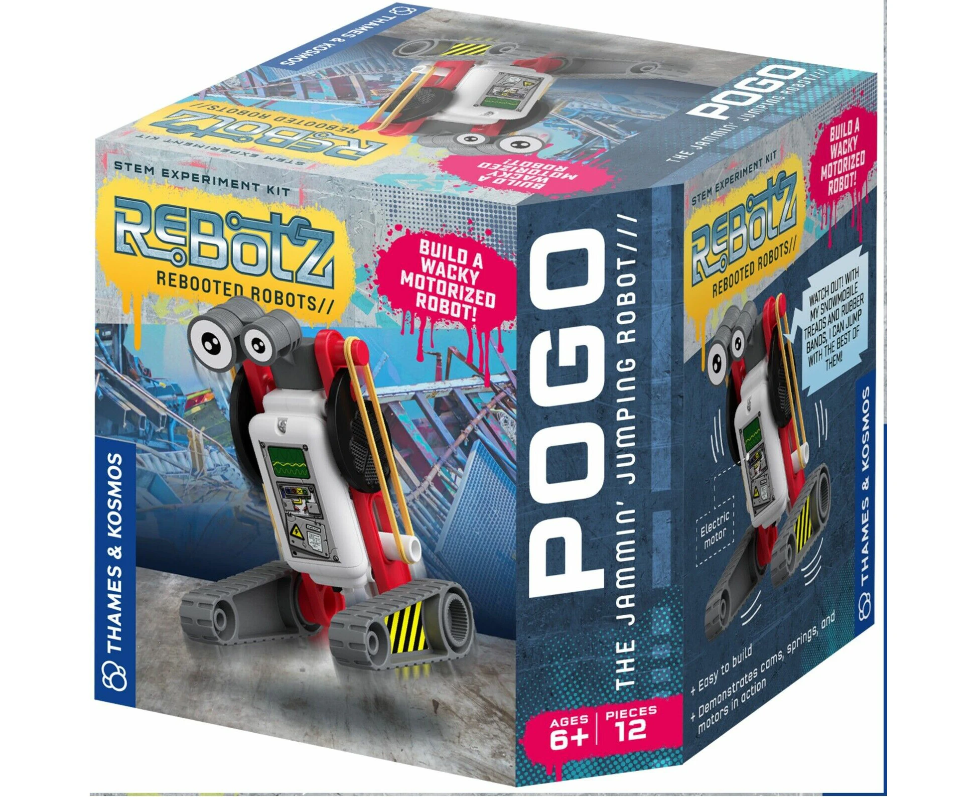 Rebotz Pogo The Jammin Jumping Robot Rebooted Robots Kids Gift