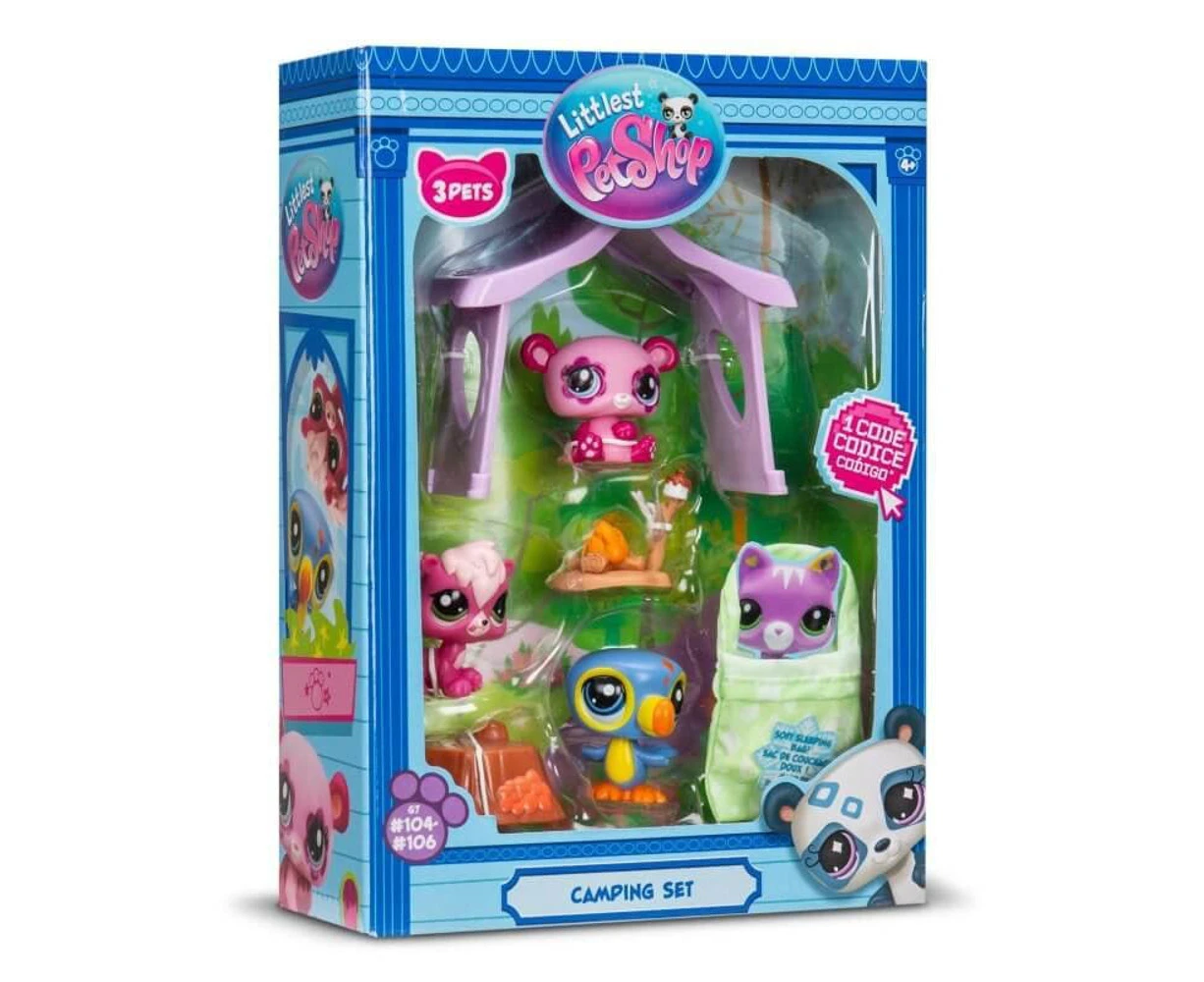 Littlest Pet Shop Series 2 Camping Play Pack Figures