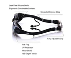 Waterproof And Fog-Proof Large Frame Electroplated Swimming Goggles For Men And Women Swimming Goggles,Silvery