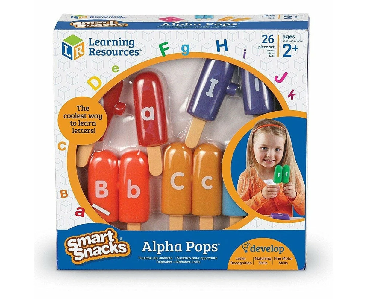 Learning Resources Smart Snacks Alpha Pops Educational Toy