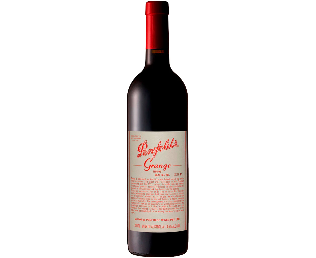 1985 Penfolds Grange (Single Bottle) - 750ml