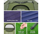 Weisshorn 5-in-1 Camping Tent Cot 1-person Air Mattress Camping Bed