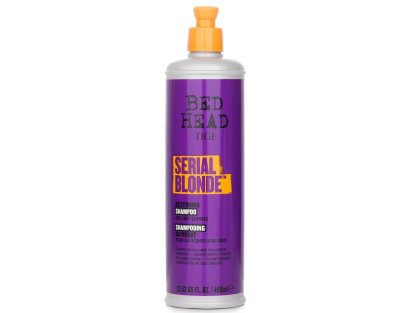 Tigi Bed Head Serial Blonde Restoring Shampoo (For Edgy Blondes) 400ml