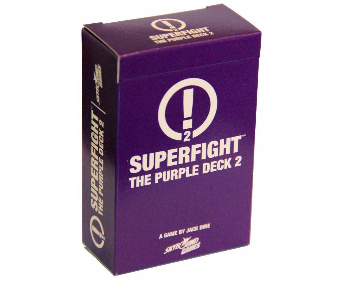 Superfight Purple 2 Deck Board Game