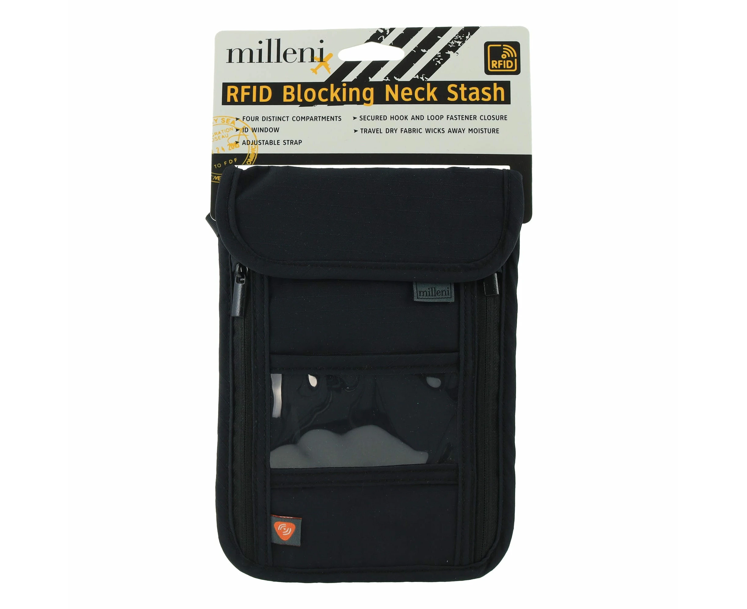 Milleni Travel RFID Blocking Neck Stash