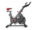 Fitness Master Exercise Spin Bike 8kg Flywheel Commercial Home Gym Black