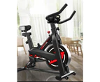 Fitness Master Exercise Spin Bike 8kg Flywheel LCD Fitness Workout Home Gym