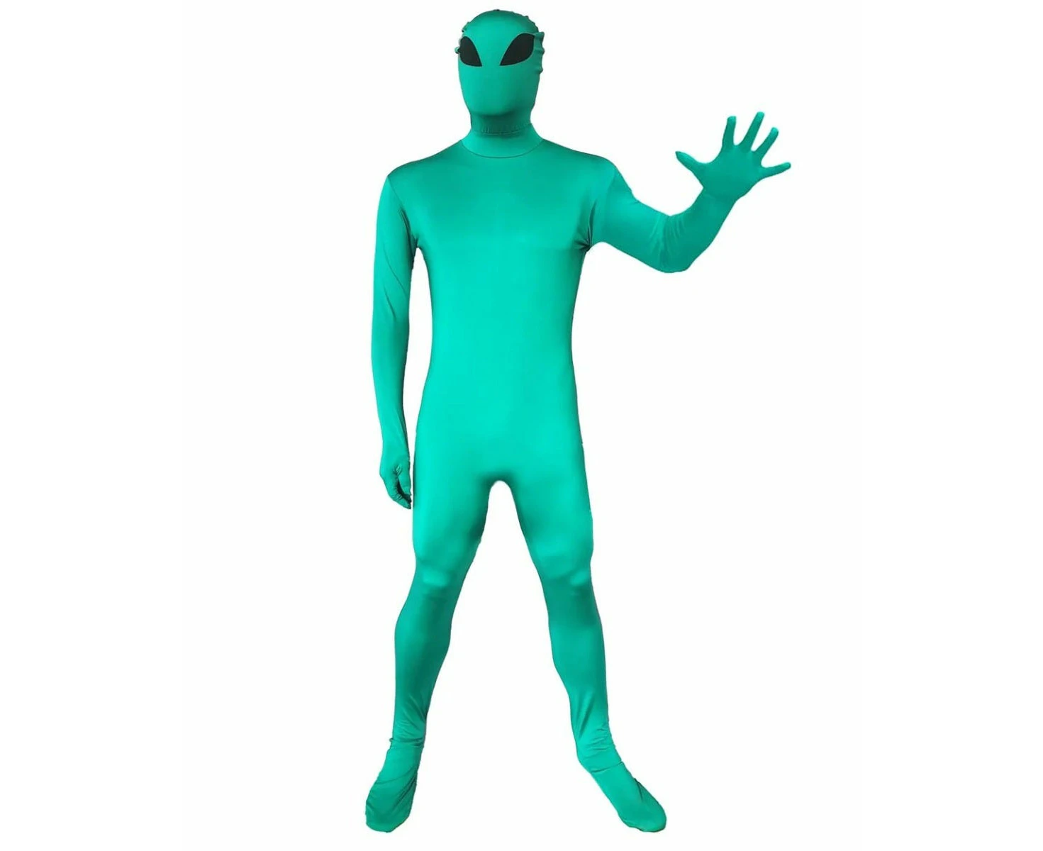 Adult Alien Jumpsuit Mens Costume