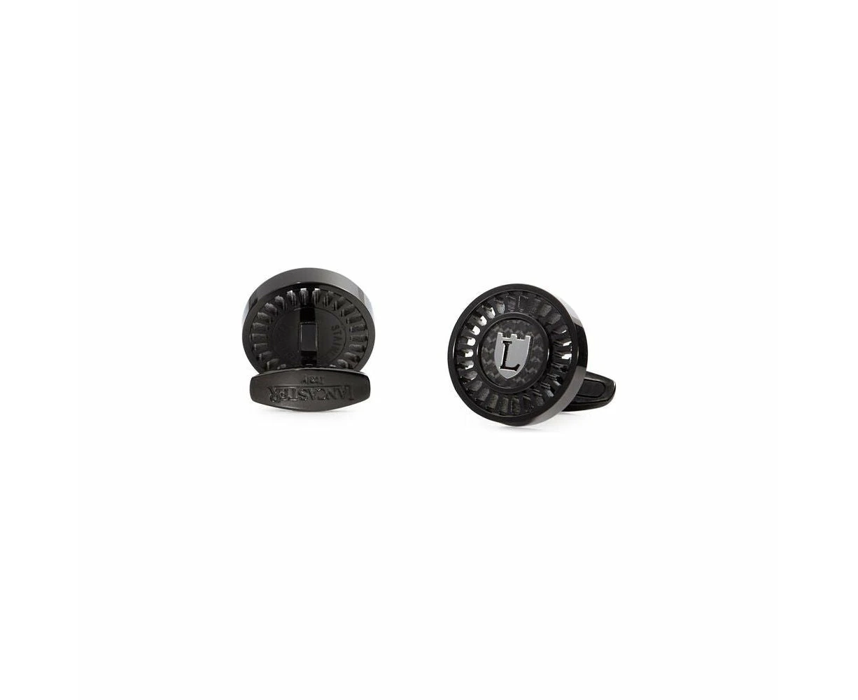 Cufflinks Lancaster Gla012bk 2 Cm