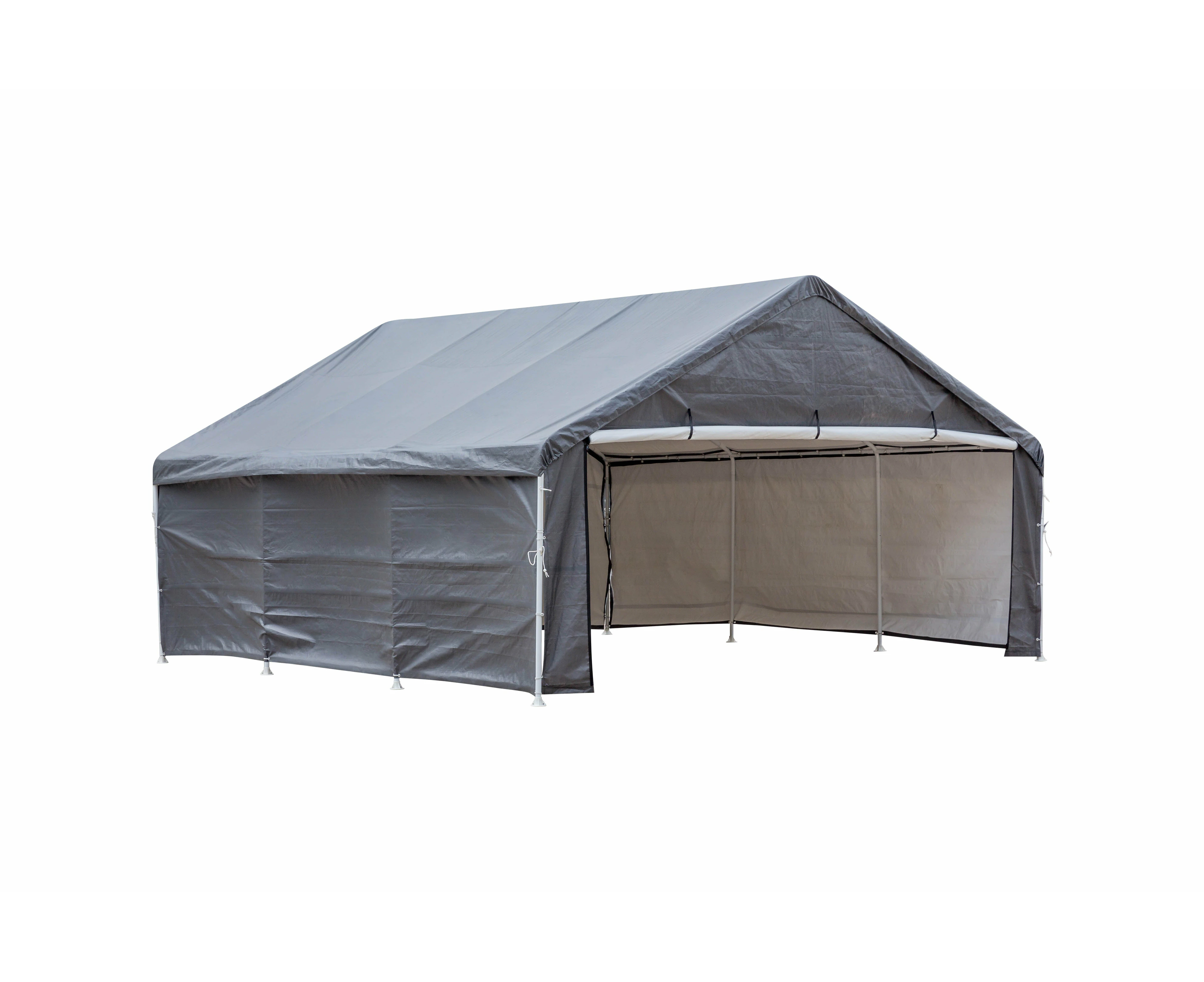 Samland ENCLOSURE KIT FOR PORTABLE DOUBLE CARPORT 18FT X 20FT