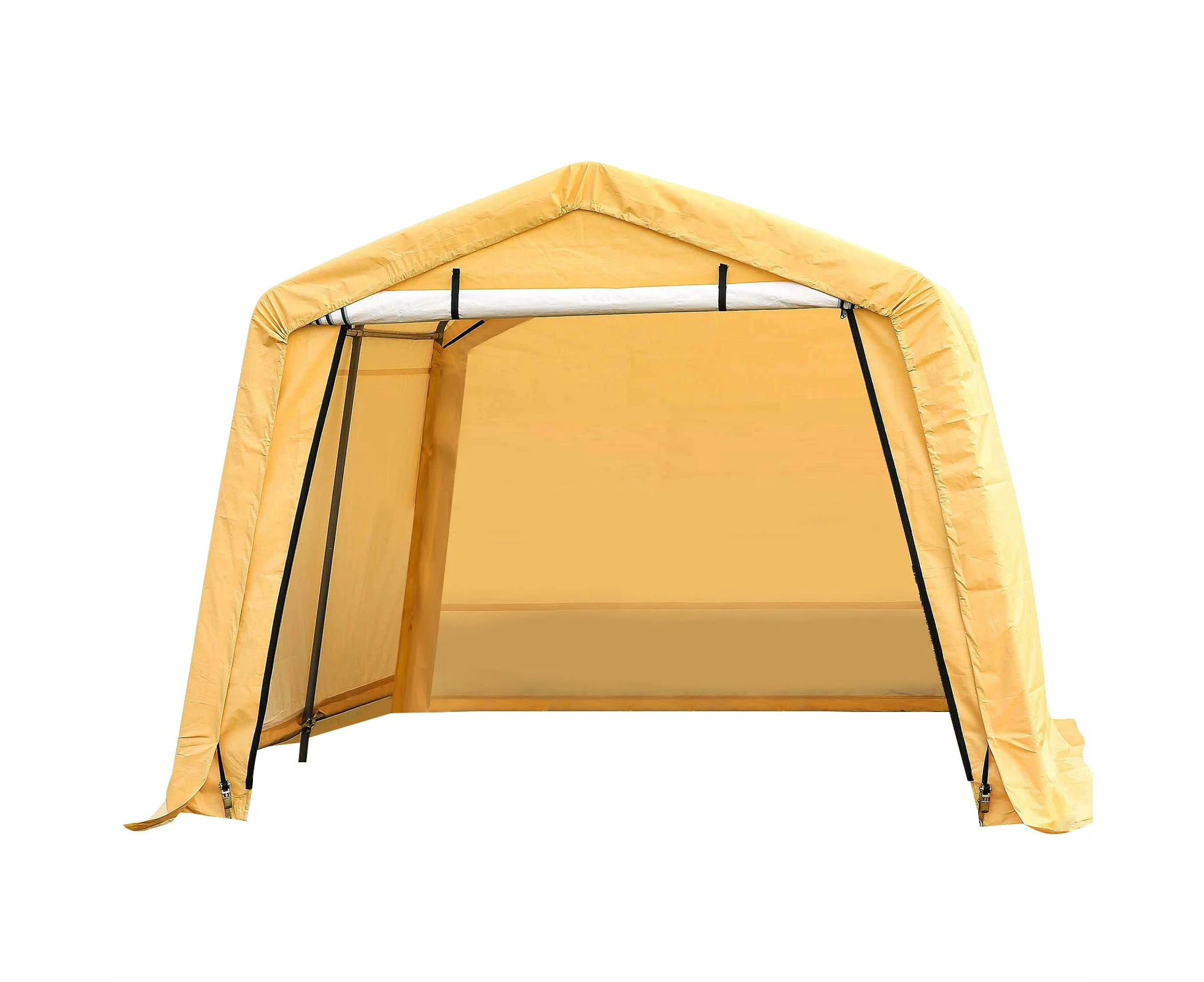 Samland PORTABLE STORAGE GARAGE SHELTER SIZE 10X10FT