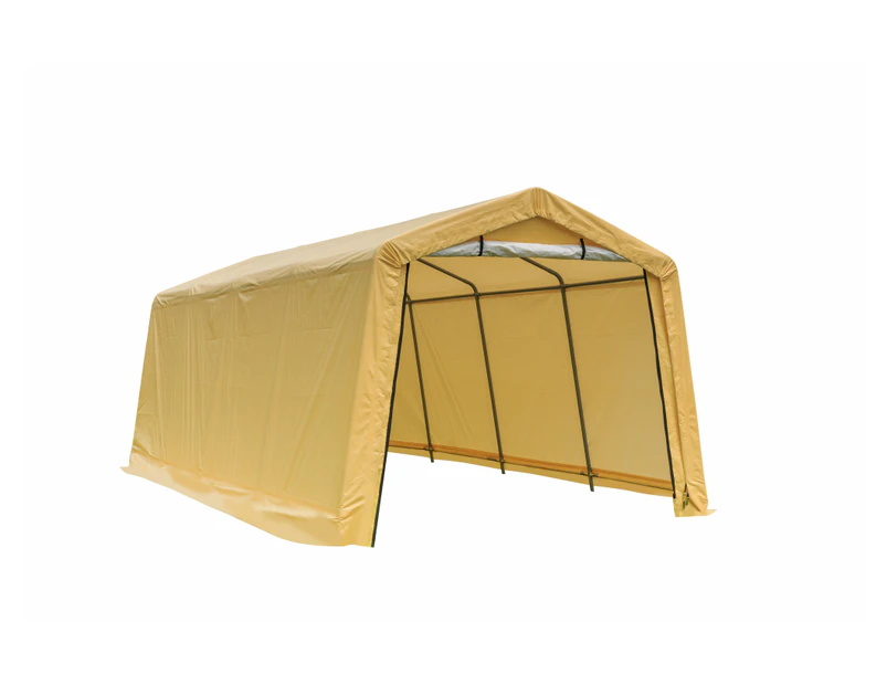 Samland PORTABLE CARPORT GARAGE SHELTER CANOPY SINGLE SIZE 10X20FT