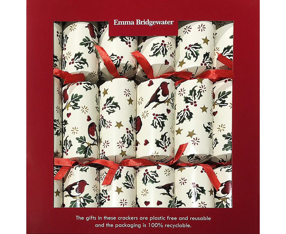 Emma Bridgewater Scattered Holly Christmas Crackers