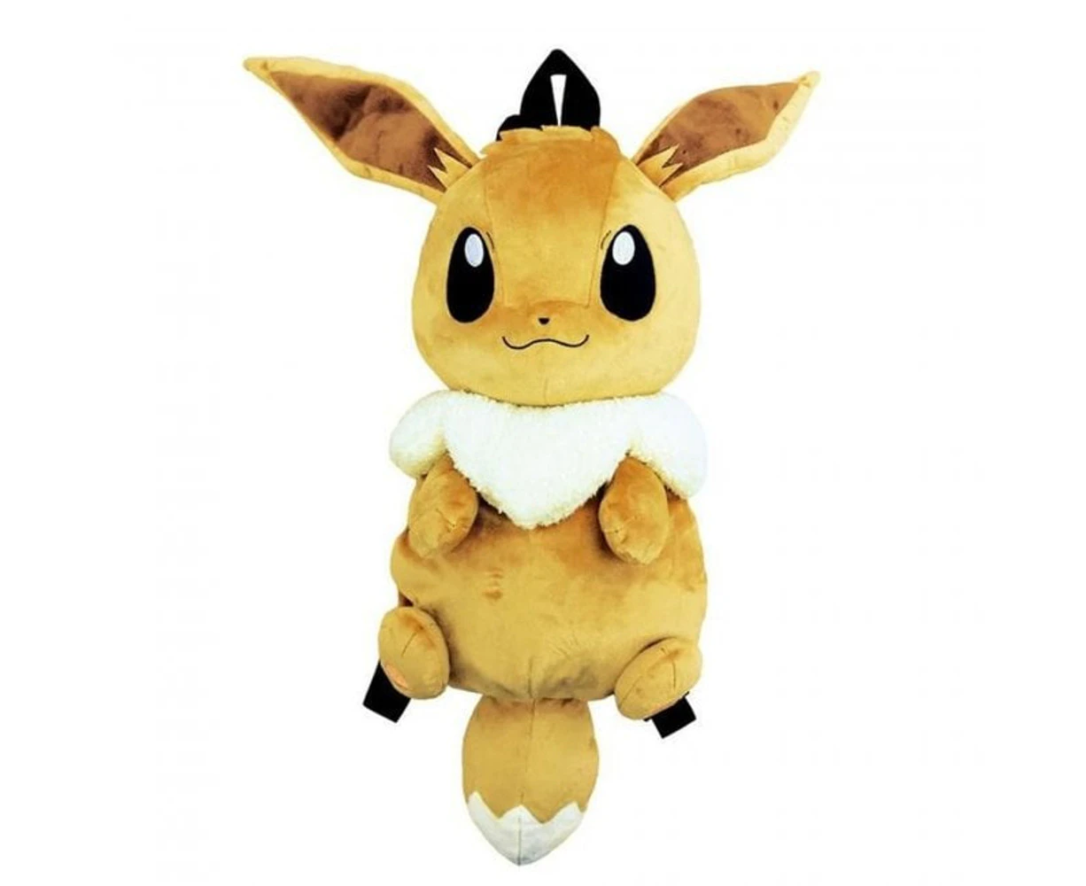 Pokemon Eevee Backpack With Zipper On Back