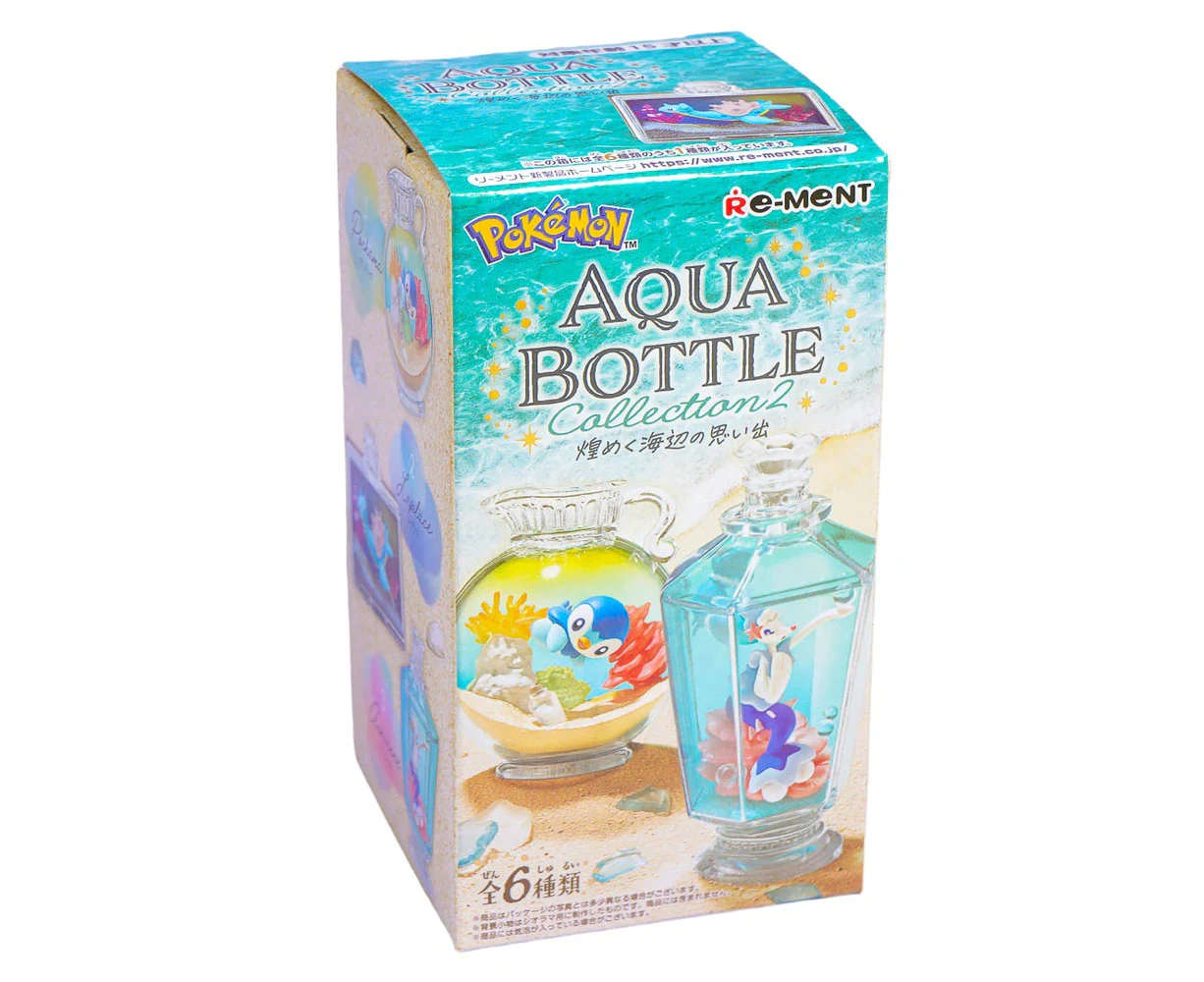 Re-Ment Pokemon Aqua Bottle Collection 2 Mini Figure Blind Box