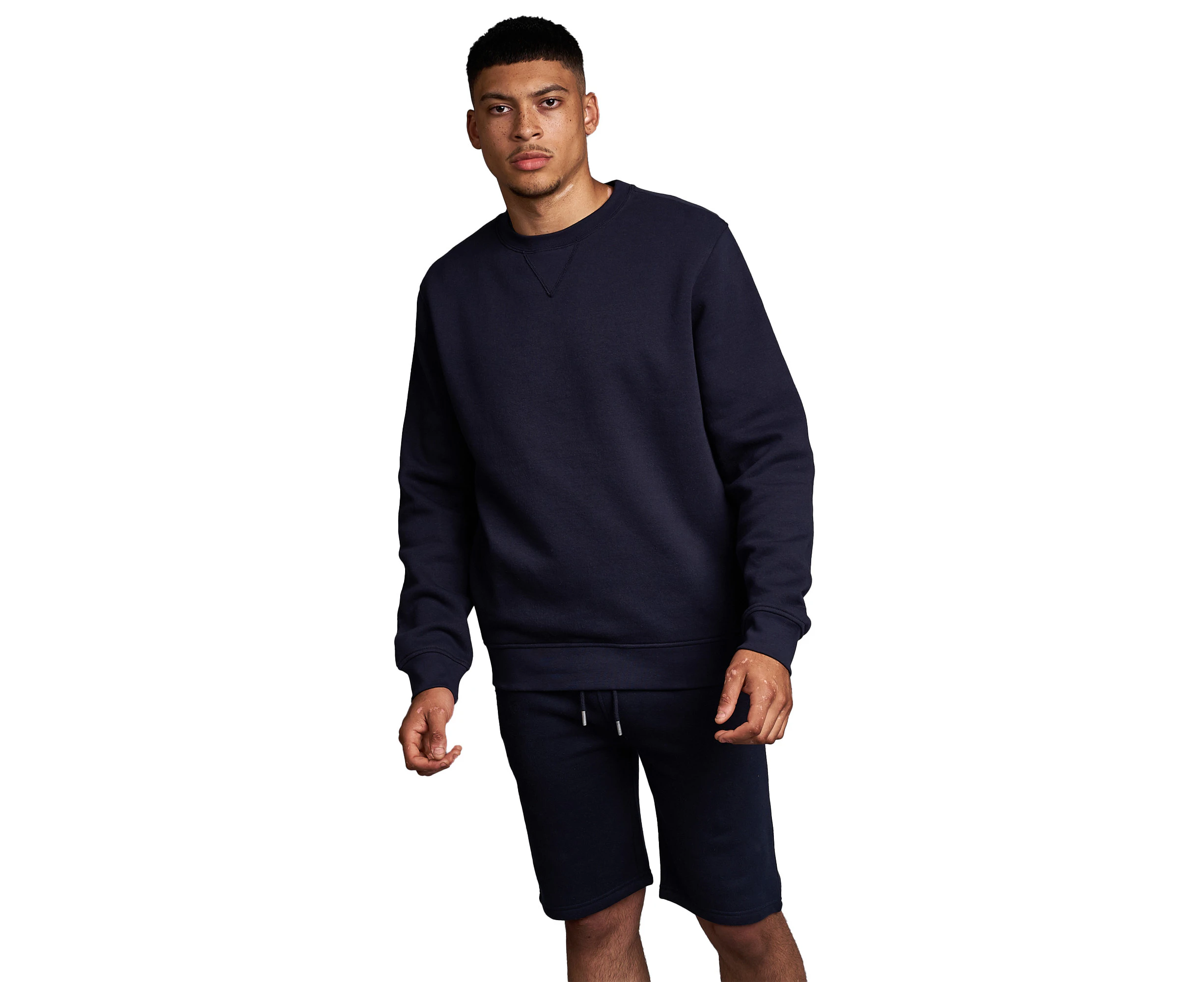 Juice Mens Cranwood Sweatshirt (Navy) - BG274