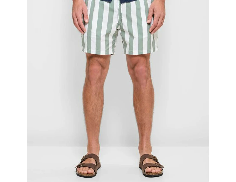 Target Bold Stripe Volley Shorts