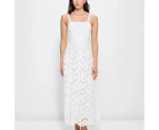 Target Broderie Maxi Dress