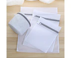 Zipped Laundry Washing Machine Mesh Net Bag Bra Sock Lingerie Thickened Wash Bag